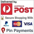 We Accept Visa, Mastercard, PayPal. Secure Online Payments.